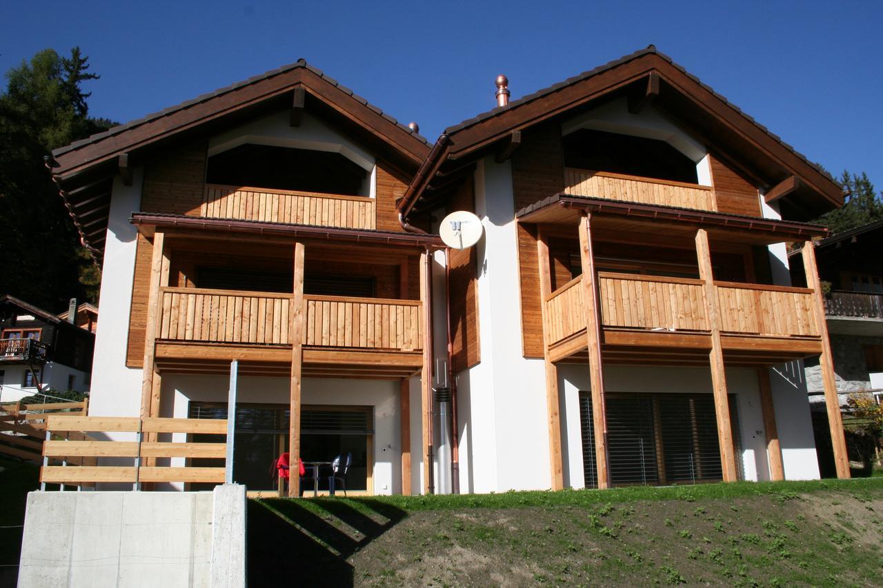 Ferienwohnung Sonnenfeld Blatten bei Naters Exterior foto